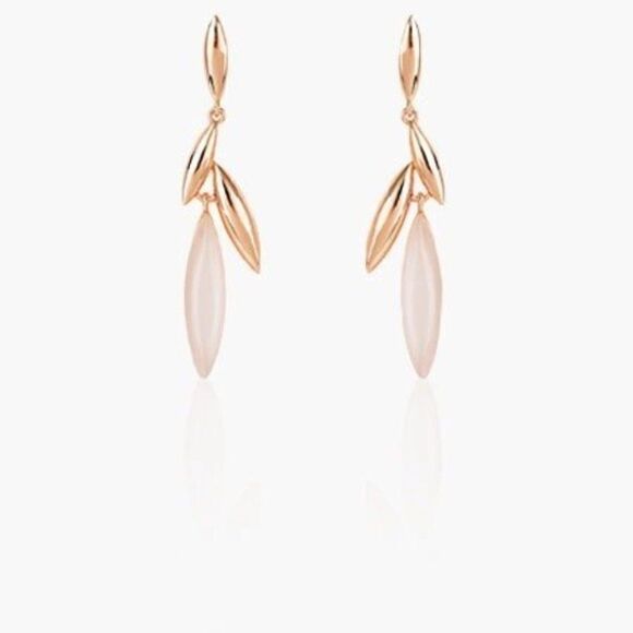 2/$40 Ladies Unique Dangle Opal Earrings - Picture 3 of 5